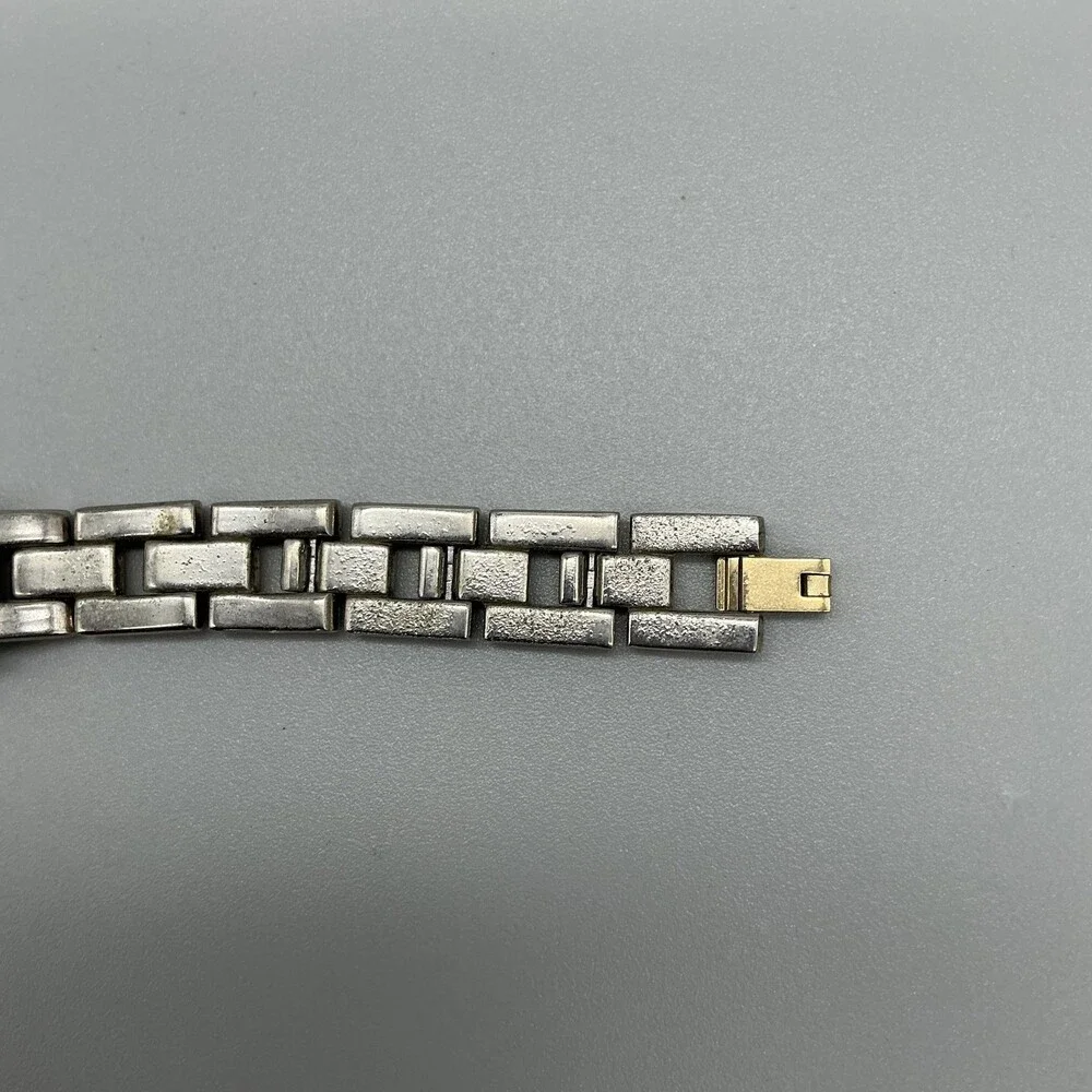 Lorus LR9228 Womens Watch 25mm Silver Dial Two Tone Date New Battery 7.5